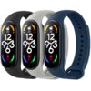 bracelet silicone wanme compatible avec mi band 7 Xiaomi fonctionnalité ajustable homme femme usage sport