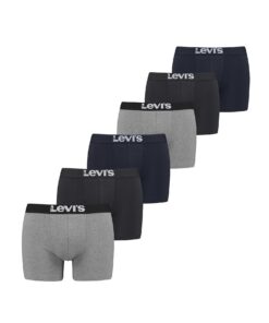 Levi's Boxer Brief Homme Solide et Comfortable pour Une Vie Daily Relax