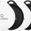 QING CAOQING Air Traceur App iOS Exclusif - Localisation de Valises et Portefeuilles avec Batteries Remplaçables Inclus