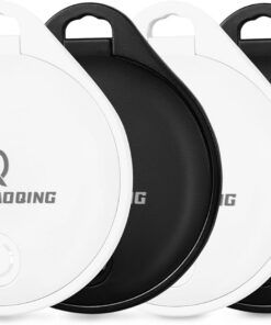 QING CAOQING Air Traceur App iOS Exclusif - Localisation de Valises et Portefeuilles avec Batteries Remplaçables Inclus