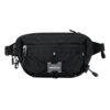 Waterfly Petite Sac Banane Homme Femme Antivolavec Ceinture Réglable pour Voyage Balade Noir