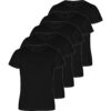 ROLY Camimera Lot de 5 T-shirts de Sport Respirants pour Fitness et Course à Pied - Tech Médium Fit, Sweat et Blanc - Ve