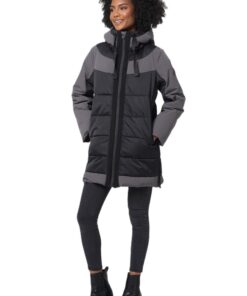 Veste d'hiver matelassée Navahoo pour femme - B969 - chaud et confortable - idéale pour le froid - douillette et stylée