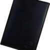 Frédéric Johns Tower Noir - Portefeuille Carte Grise RFID - Pour Conducteurs Révision Format 3 Volets Design Français