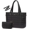 LOVEVOOK Grand sac à main matelassé avec fermeture éclair pour femme OEKO-TEXṢÉDIRÉ 100 - Mode et praticité