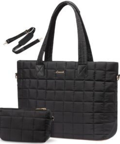 LOVEVOOK Grand sac à main matelassé avec fermeture éclair pour femme OEKO-TEXṢÉDIRÉ 100 - Mode et praticité