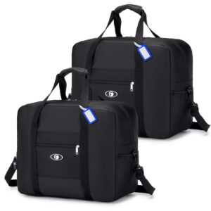 Sac de cabine Easyjet Tui Airways pliable SpaHER 2X - Spécifique aux voyageurs - Vols courts - Organisation optimisée -