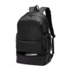 Seyfocnia Sac à dos de sport pour homme imperméable avec compartiment à chaussures, sac de voyage décontracté, grand sac