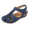 Chaussures de plage confortables pour femmes à talons compensés, chaussures souples et décontrôlées pour femmes et fille