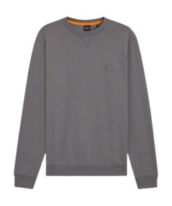 BOSS WeSmallcrew Open Grey 062 L Homme Affaires Professionnel Salon Bureau