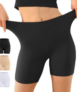 Shorts YouShow Lot de 3 Féminins Doux Sécurité Sans Couture pour Jouers sur la Plage