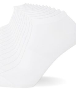 Chaussettes d'entraînement FM London Plain Mixte Lot de 12 OEKO-TEX Élégantes pour Sport et Daily Wear Polyester 85% / E
