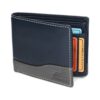 Fa.Volmer #MW114 Portefeuille en cuir véritable avec protection RFID pour homme en voyage/usine