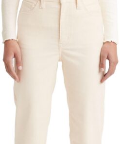 Levi's High Waisted Mom Jeans Femme Modele Classique pour Femmes en Coton Organic Sécheresse Américaine Erdre Mode