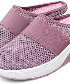 HJXX Chaussures de Marche Respirantes pour Femmes Diabétiques - Chaussures de Marche Orthopédiques Coussin d'Air EU 39.5