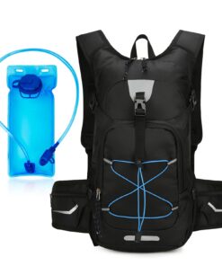 Samlonge 20L Sac à Dos d'Hydratation avec Vessie d'Hydratation 2L pour Randonnée et Trail Running, Sac Alpinisme VTT Gra