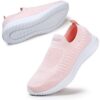 STQ Basket de Marche Slip on pour Femmes Chaussure Confortable Travail - Grande Taille et Brillant Design
