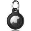 Support Airtag pour Apple, porte-clés AirTag avec coque TPU et polycarbonate rigide, coque en métal avec ressort pour cl