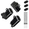 Adaptateurs USB C pour Garmin Venu et Forerunner (Noir) - 3 Pièces Compatible avec Vivoactive 6/5/4/3S/3/2 Plus/2
