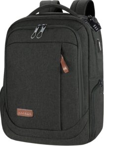 Sac à dos KROSER pour ordinateur portable 17,3" - Antivol idéal pour voyage, affaires et université - Femme et Homme