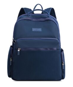 Sac à Dos Femmes Waterproof Multifonctionnel Bleu 15 Pouces Laptop Backpack Voyage Loisirs