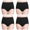 Wirarpa Culottes Femmes Coton Taille Haute Élasticité Feront Plat votre Ventre sous-vêtements Boxer Herman Collection Lo