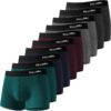 Fullluwaa Boxers Homme Coton - Confortable et Doux - Ajustés - Ceinture Élastique Ultra-Souple - OEKO-TEX STANDARD 100