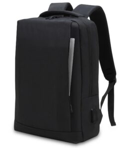 Waytex Sac à Dos Ordinateur 15 Pouces Imperméable Port USB - Sac Étanche pour Travail Étudiant