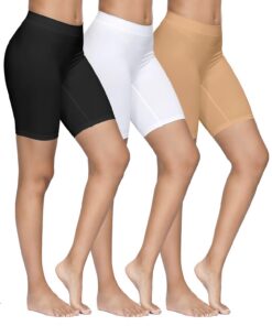 YADIFEN Cycliste Short Femme Taille Haute Anti Frottement Cuisse OEKO-TEX STANDARD 100