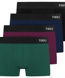 Boxers FALARY Coton Biologique Hommes Éco-friendlyLot de 4 OEKO-TEX Standard 100