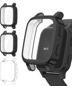 Coque silicone Wanme pour Garmin Venu SQ 2/SQ 2 Music, protection complète pour la durabilité, adaptée aux utilisateurs