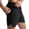 XDSP Homme Sport Shorts Léger Séchage Rapide Time to Run Confortable avec Poches Short de Course Court