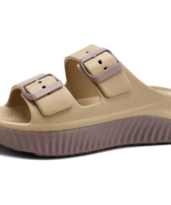 KuaiLu Sandales Réglable Femmes Orthopediques pour Soutien Voûte Plantaire, Confortables pour Loisirs de Plein Air, Prot