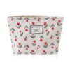 YZROHYI Trousse Maquillage Femme Épurée, Portable et Organisée, Idéale pour Ladies,Voyage et Daily Use,Fleurie et Multif
