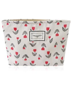 YZROHYI Trousse Maquillage Femme Épurée, Portable et Organisée, Idéale pour Ladies,Voyage et Daily Use,Fleurie et Multif