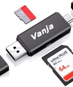 Vanja Lecteur SD Micro USB Énergie A+++ pour PC Notebook et Smartphone