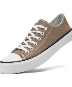 Sharllen Chaussures en Toile Femmes Dames Décontractées Lace Up Trainers Haut Bas Classiques Pour Hommes et Femmes Mode
