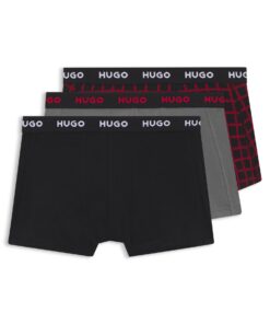 HUGOBoxer pour Homme Élégant et Confortable pour la LigNE de Bas et le Training