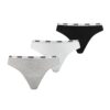 PUMA Femme String (3-Pack) | Élégant | Femmes | Gym et Sport | Élastique et Confortable | Taille Unique