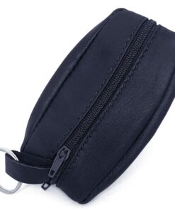 Charmoni Portefeuille Homme Cuir Verdure - Homme - Top Qualité - Pour Poches Pantalon ou Veste - Bleu Foncé
