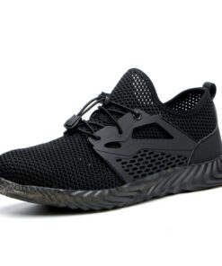Chaussures de sécurité D C.Supernice Femme Hommes Adults Lacets Respirantes Légères et Confortables