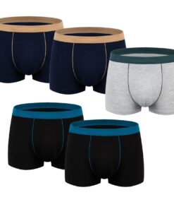 WEASIC Sous-vêtements homme coton respirant antibactérienulaire ultradoux sans coutures