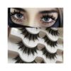 SIVZUMO Faux Mink Spiky Wispy Eyelashes Lot de 10 paires - Aspect naturel - Cosplay - Usagecosplay - Doux et naturels -