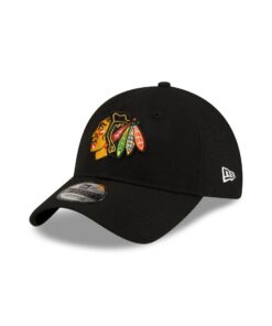 New Era NHL Casquette 9Twenty Hockey sur Glace Hommes Chapeau réglable Couronne Non structurée Logo de l'équipe