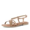 Tamaris Femme 1-28139-44 Sandale Plate Rose Métallisé 40 EU Élégante et Comfortable Pour Femmes Été verschiedene Hellros