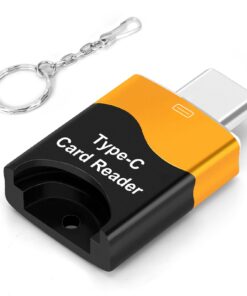 Lecteur de Carte TF pour Macbook et Samsung Galaxy, Compatible avec les Ordinateurs Portables, Type C, 16GB, Rechargeabl