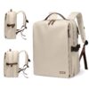 Sac à Dos Élégant pour Ordinateur Portable 17,3 Pouces, Approuvé Par Compagnies Aériennes (Abricot)