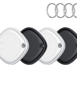 Air Tag Traceur Localisateur D'Objets Bluetooth, Fonctionne avec l'app Localiser Apple (Uniquement iOS), Batterie Rempla