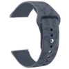 Bracelets Wannme Gravé Floral Perfectionnés pour Homme et Femme Imperméables Réglables 20mm et 22mm