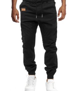 Pantalon Homme Cargo Chino Élastique Multi Poches Casual Loisirs Travail